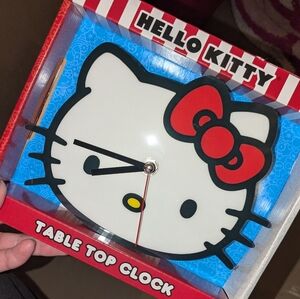 Hello Kitty Table Top Clock